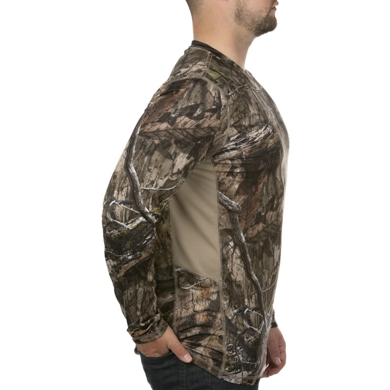 World Famous Sports Mossy Oak Country DNA L/S Pocket Tee