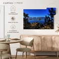 thumbnail image 5 of Elephant Stock Lake Tahoe From Zephyr Cove Wall Art - Horizontal Canvas Wall Art - Living Room Wall Decor - Nature Canvas - Blue And Black Decor - 36" x 24", 5 of 8