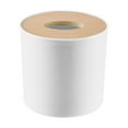 thumbnail image 1 of Caja de pañuelos de plástico, cubierta de madera extraíble, organizador de pañuelos de plástico, soporte de pañuelos de plástico meticulosamente diseñado, 1 of 2