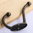 thumbnail image 5 of fankhu 5pcs Bronze Wall Hook Non-slip Rustic Robe Hooks Sturdy for Clothes Bag Coat Hat, 5 of 8