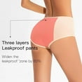 thumbnail image 2 of Incontinence Panties for Women Over 60 Bladder Leak Proof Underwear Light Absorbent Protection Brief 8 Pack, 2 of 7