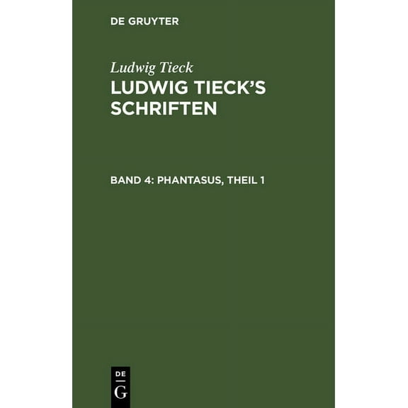 Phantasus, Theil 1, (Hardcover)