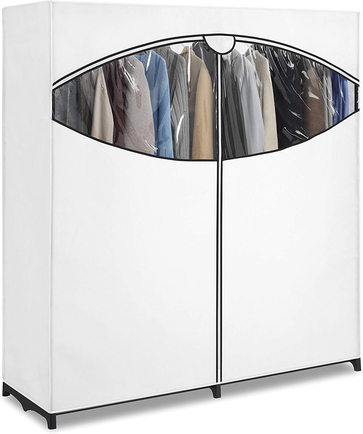 Whitmor Extra Wide Clothes Closet White