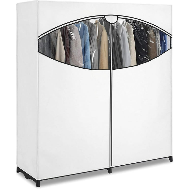 Whitmor Extra Wide Clothes Closet White