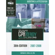 CPA Ready Comprehensive CPA Exam Review - 36th Edition 2007-2008: Auditing & Attestation (CPA Comprehensive Exam Review Auditing & Attestation) (Cpa Comprehensive Exam Review..., Used [Paperback]