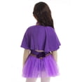 thumbnail image 3 of zdhoor Kids Girls Halloween Circus Trapeze Costume Sequins Ballet Dance Tutu Leotard Dress Purple 6, 3 of 7