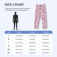 thumbnail image 4 of Fotbe Flower Butterfly Pantalones de Pijama para Hombre, Pantalones de Dormir, Pantalones de Casa con Cintura Ajustable y Bolsillos-X-Large, 4 of 6