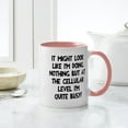 thumbnail image 4 of CafePress - Cellular Level Quite Busy Mug - 11 oz Ceramic Mug - Novelty Coffee Tea Cup, 4 of 4