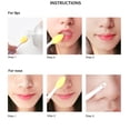 thumbnail image 4 of Pincel exfoliante para labios Doromy Silicone, paquete de 18 unidades, para el cuidado de los labios, 4 of 6