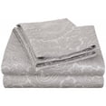 thumbnail image 1 of Cotton Rich 600 Thread Count Italian Paisley Sheet Set  King-Grey, 1 of 1