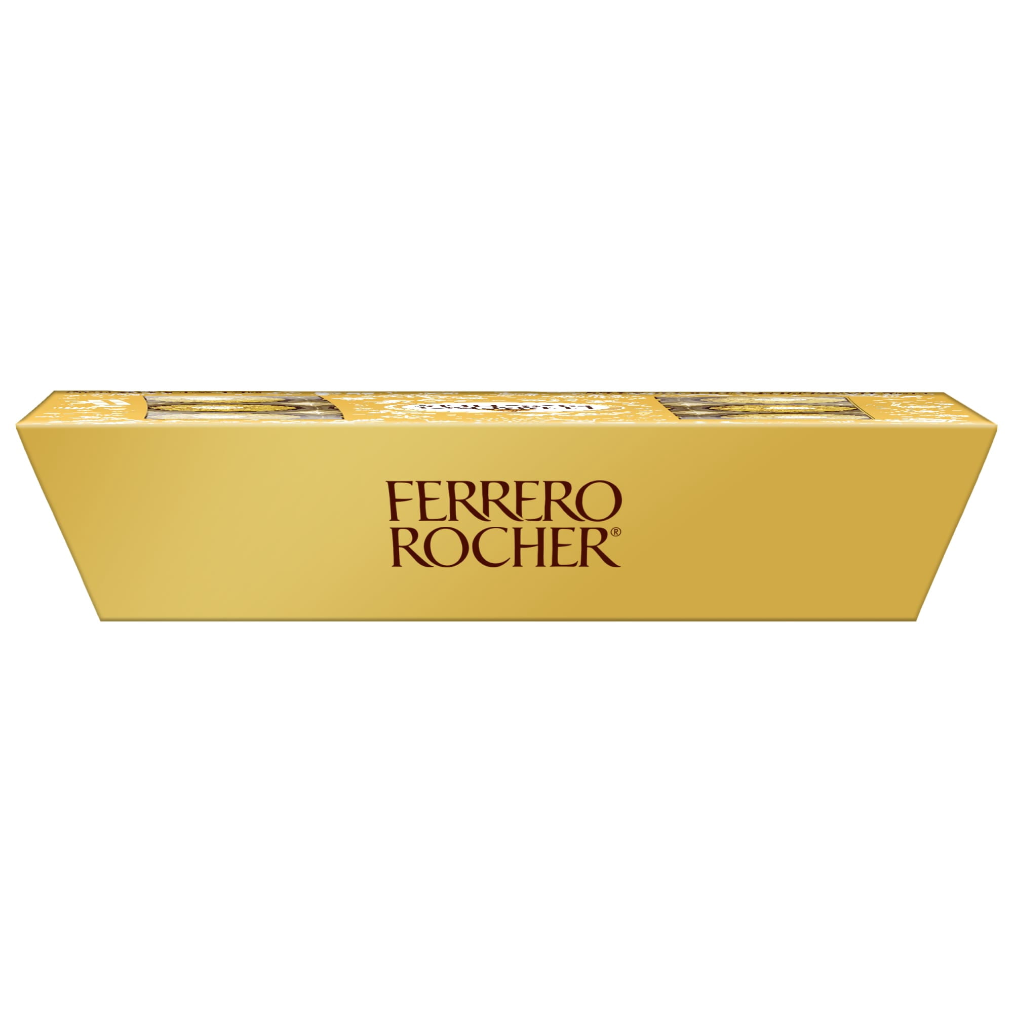 (2 pack) Ferrero Rocher, Fine Hazelnut Chocolates, Individually Wrapped, 12-Count Holiday Chocolate Gift Box, 5.3 oz