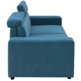 thumbnail image 6 of Shunda K 87*34.2'' 2-Seater Sectional Sofa Couch with Multi-Angle Adjustable Headrest, Spacious and Comfortable Velvet Loveseat for Living Room,Studios, Salon, 6 of 9