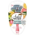 thumbnail image 1 of BIC Soleil Escape Women's Disposable Razors With 4 Blades for a Sensorial Experience and Comfortable Shave, Pack of Citrus Scented Handle Shaving Razors for Women, 4 Count, 1 of 3