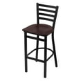 thumbnail image 2 of Holland Bar Stool Co Jackie 30 in. Bar Stool with Wood Seat - Black Wrinkle, 2 of 2