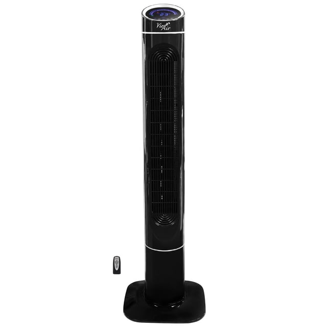 Vie Air Ventilador de torre digital de lujo de 50 pulgadas, 3 velocidades, alta velocidad, con control remoto