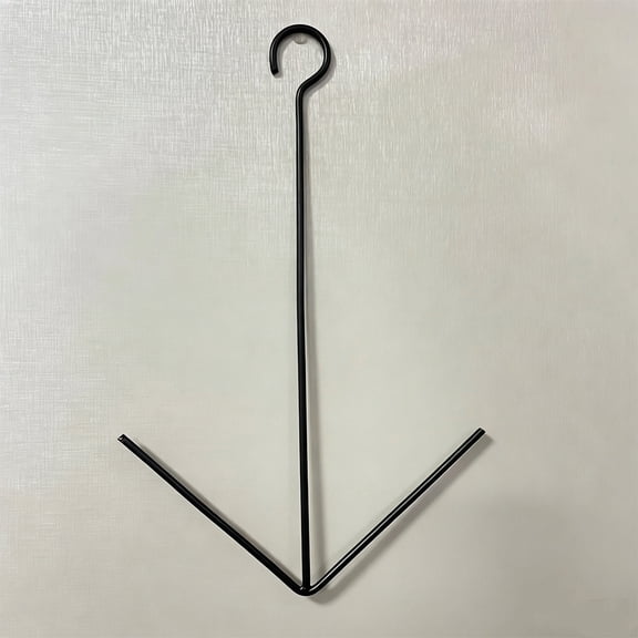Hanging Metal Bracket for Bird Feeder, Sturdy Rustproof Support Stand, Outdoor Hanging Rack for Courtyard Garden Backyard Wild Bird Feeder Installation