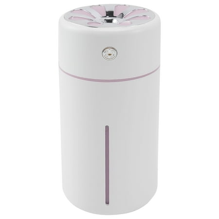 

Mini Humidifier Usb Ultrasonic Humidifier Car Diffuser Electric Essential Oil Diffuser Cup With Led Lights Pink