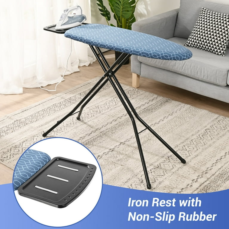 Kingrack Heavy Duty Folding Ironing Board with Iron Rest, 7 Kingrack Heavy Duty Folding Ironing Board with Iron Rest, 7