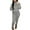 Gray, variant on Oksale 2 PC Sweatsuit Set for Women Plus Size Athletic Hoodies with Pockets Fleece Sherpa Sweatpants Sets Warm Winter Lounge Outfits 2025 Yellow L