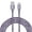 Purple, variant on Liquipel Powertek Silk USB-A to USB-C - Purple