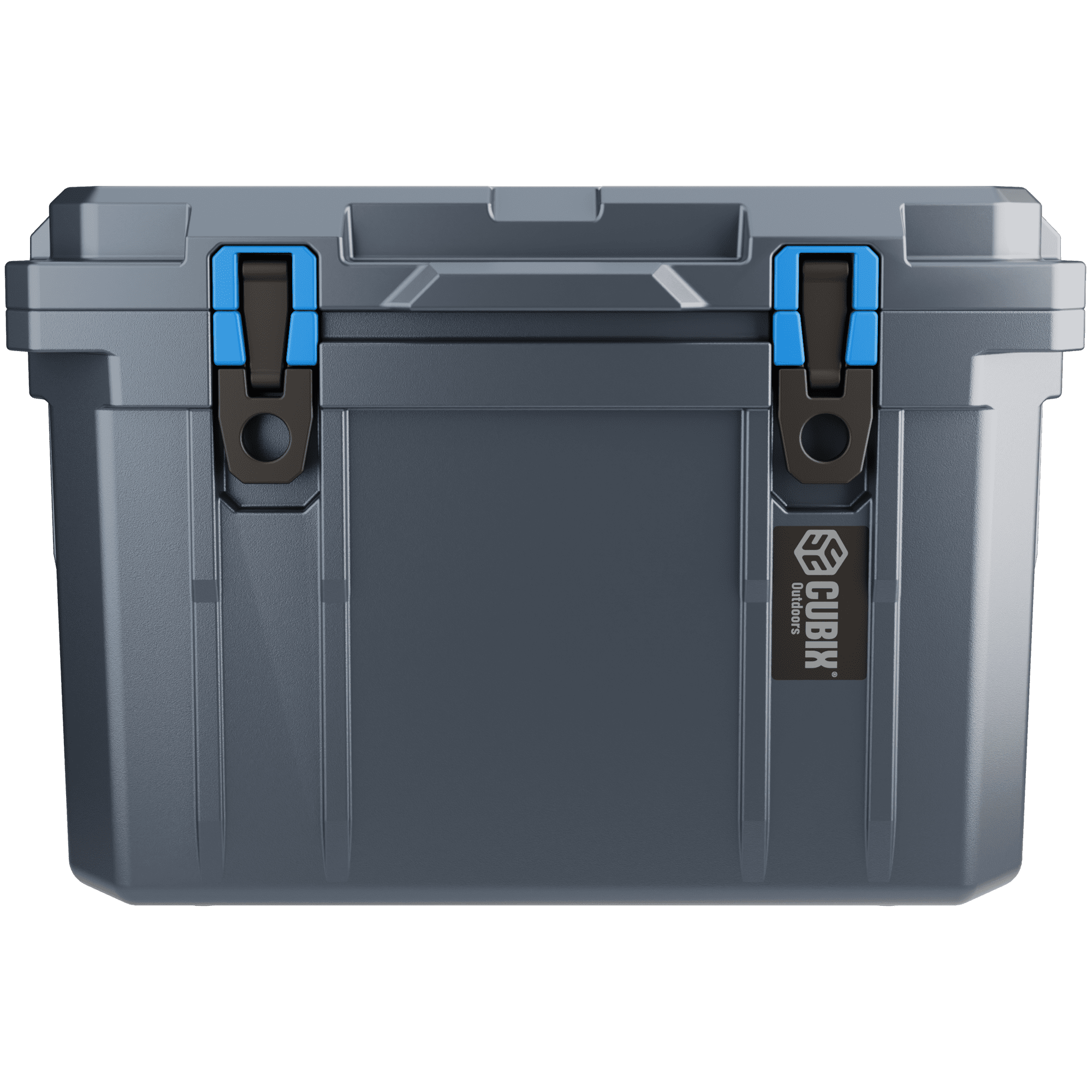 Cubix Outdoors 20 QT QuadraX Portable Insulated Hard Cooler - Fits 14 Cans - Granite Gray