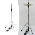 thumbnail image 3 of Metal Cymbal Stand Drum Pad Stand accessory Cymbal Mount for Drummer Musical Instrument, 3 of 9