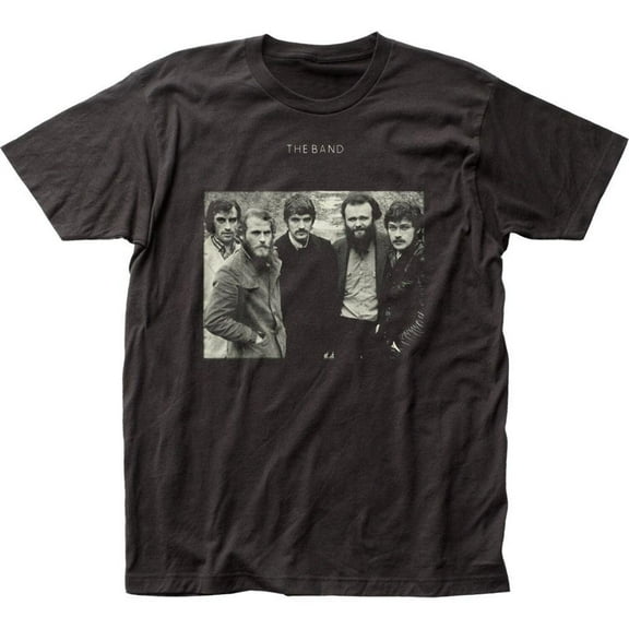Men's Band The Band Slim Fit T-shirt Medium Coal