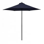 Astella 7 Steel Market Umbrella with Push Lift in Navy Blue