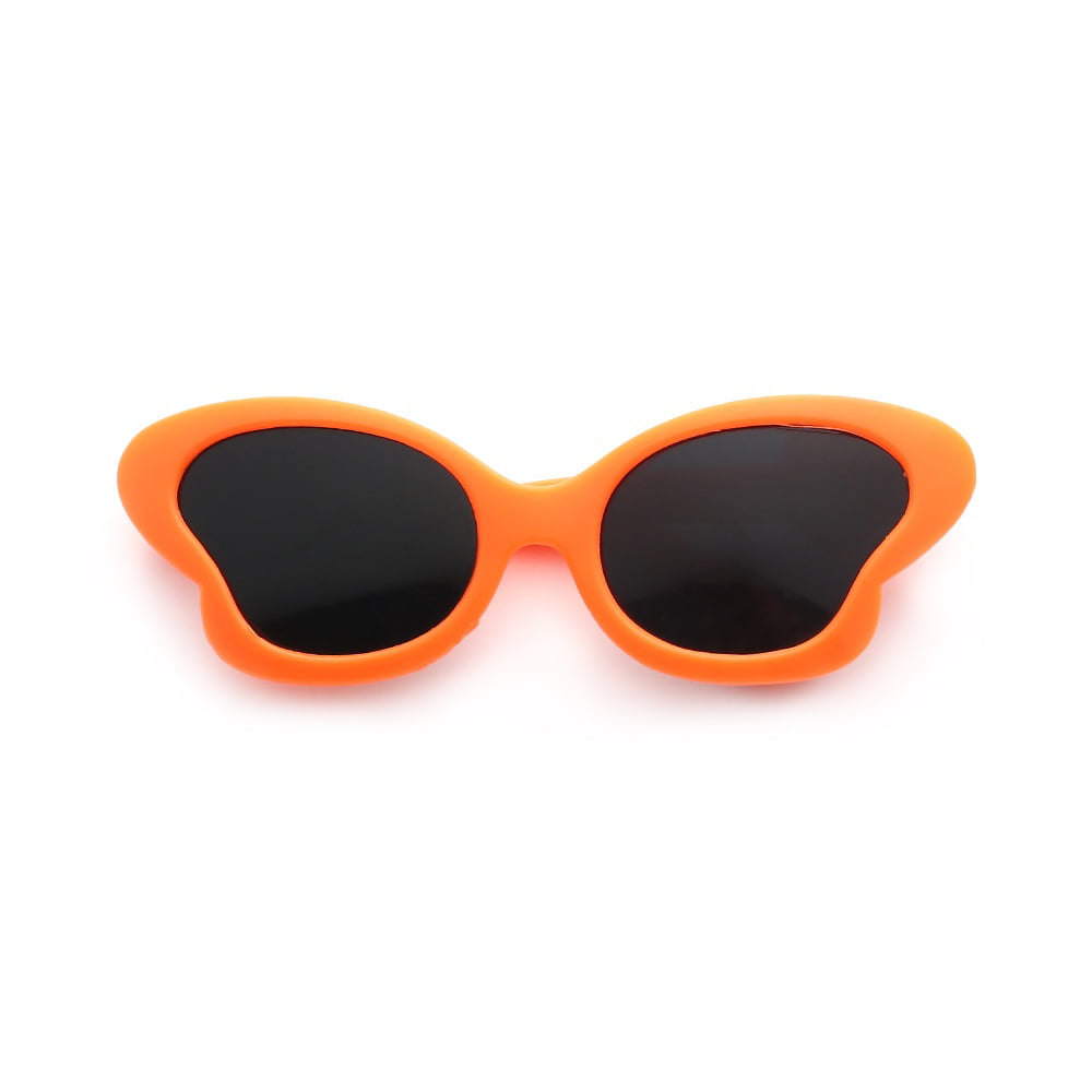 Orange Butterfly-shape Glasses Sunglasses Goggles Fit For 18'' American Girl 
