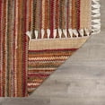 thumbnail image 5 of Hauteloom Brenda Living Room, Bedroom Area Rug - Bohemian, Transitional - Crimson, Sandstone, Olive - 5' x 7', 5 of 12