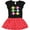Black & Red with Polka Dots, variant on Inktastic Tropical Fish Lover Gift Toddler Girl Dress