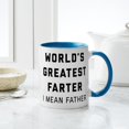 thumbnail image 4 of CafePress - World's Greatest Farter - 11 oz Ceramic Mug - Novelty Coffee Tea Cup, 4 of 4
