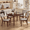 Black2-Table + 4 Chairs, variant on Dining Table Set for 4, Glass Kitchen Table with  PU Chairs, Kitchen Dinette Sets For  Small Space & Apartment, Black