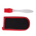 thumbnail image 4 of Enameled Cast Iron Skillet One Piece Long Handle Red 25cm Diameter Ergonomic Design Kitchen Frying Skillet For Cooking, 4 of 5
