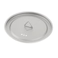 thumbnail image 3 of Titanium Cup Lid with Loop Heat Resistance Tea Coffee Mug Lids Camping Pot Lid for Grilling, Indoor Outdoor, Travelling ,Climbing, Water Cup 120mm, 3 of 8