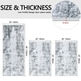 thumbnail image 3 of Ivalue Kitchen Rugs Sets 3 Piece Modern Kitchen Rugs and Mats Non Skid Washable Runners Floor Mat for Kitchen Laundry Room Hallway, Gray, 3 of 8