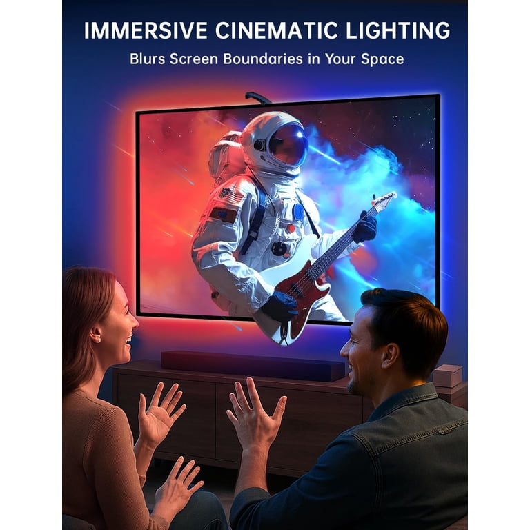 Soifcik 11.5ft TV LED Backlight with Screen Sync and App Control photo 8