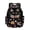 Black Cat Daisy Floral Print Black, variant on SCRAWLGOD Tribal Aztec Print Beige Lightweight Casual 17 Inches Backpack, Unisex Daypack for Travel Work Business Commute School, Laptop Storage Backpack for Travel
