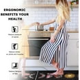 thumbnail image 5 of Spring Kitchen Mats 2 Piece, Moon Phase Flower Kitchen Mats for Floor Anti Fatigue Kitchen Mats,Cushioned Floral Kitchen, Kitchen Rug Non Slip Waterproof, Kitchen Gadget, 5 of 6
