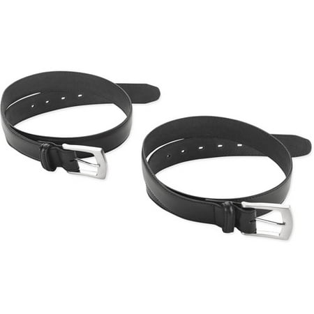 George Men's Dress Leather Stretch Belt