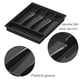 thumbnail image 5 of Bandeja organizadora para cajones de cubiertos, almacenamiento de cubiertos de plástico para cajones de cocina, soporte para cubiertos y utensilios, divisor para cucharas, tenedores, cuchillos,, 5 of 5