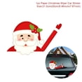 thumbnail image 1 of Christmas Car Sticker Car Styling Windshield Santa Cute Window Decals Car Wiper Sticker Rear Windshield Decoration, 1 of 6