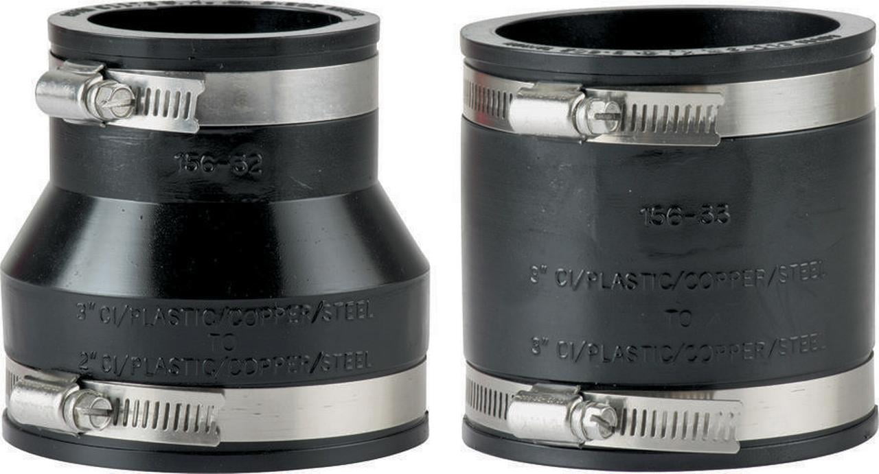 ProSource Flexible Pipe Coupling 2 In