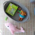 thumbnail image 4 of Rectangular Cotton Rope Storage Basket Toy Storage Basket Bathroom Storage Basket, B/YY, 4 of 5
