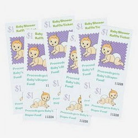 Baby Shower Raffle Tickets (12 dozen) - Bulk
