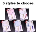 thumbnail image 3 of Round Double-Sided Pattern Chinese Ancient Hand Fan Dance Handheld Fan Bamboo Handle with Tassel Home Decoration, 3 of 6