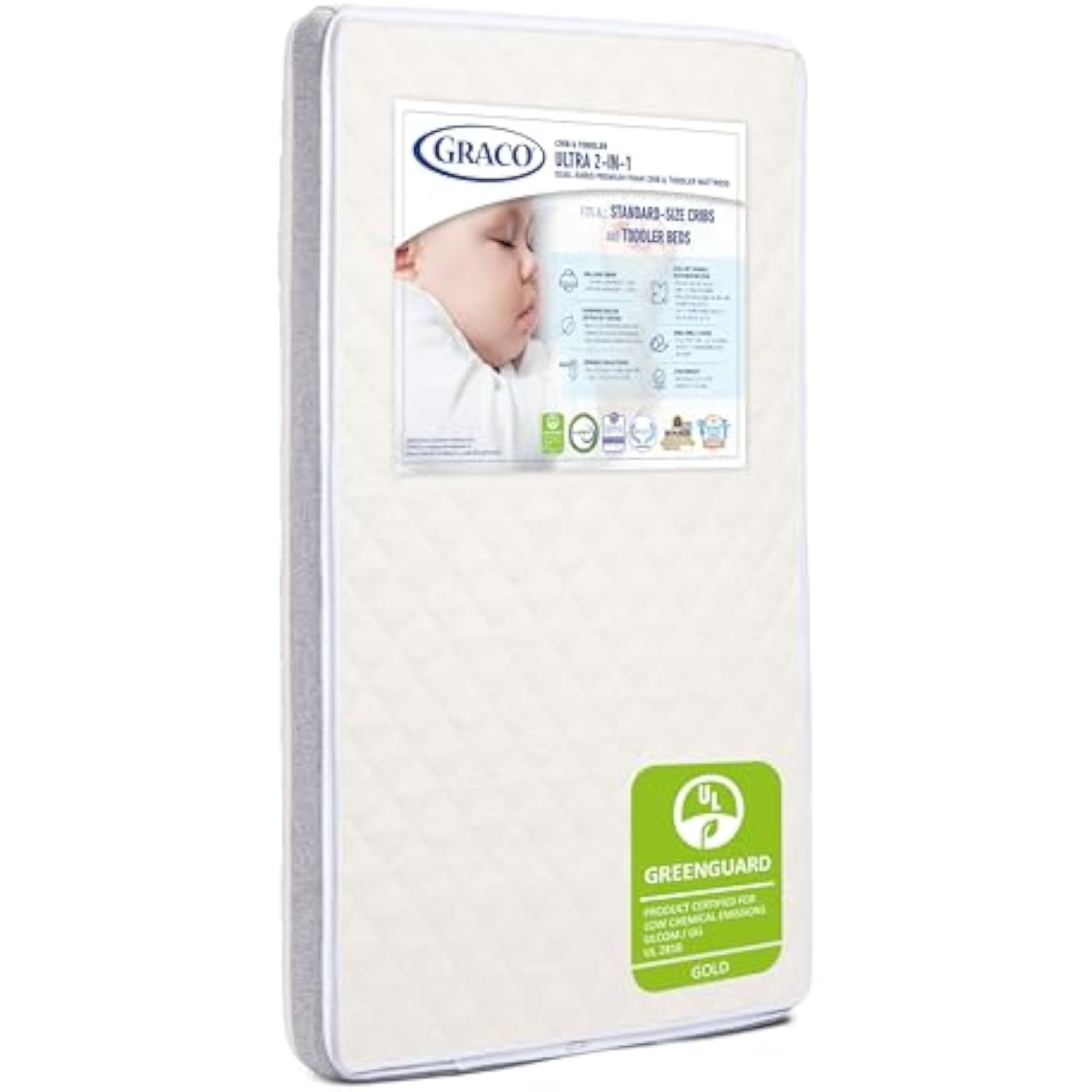 Sealy Posturepedic Crown Jewel Crib and Toddler Mattress