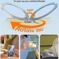 thumbnail image 4 of TORRAS Compatible For Samsung Galaxy S24 Ultra Case Compatible with MagSafe Rotating Kickstand PC+TPU Phone Cover, 4 of 4