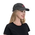 thumbnail image 3 of Dude Perfect Baseball Cap, Vintage Washed Cotton Baseball Cap For Men And Women, Adjustable Low Profile Dad Hat, Unstructured Plain Classic Golf Cap, 3 of 8