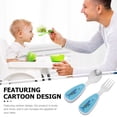 thumbnail image 3 of 1 Set Lovely Newborn Learning Fork Household Baby Flatware Infant Feeding Tools, 3 of 8